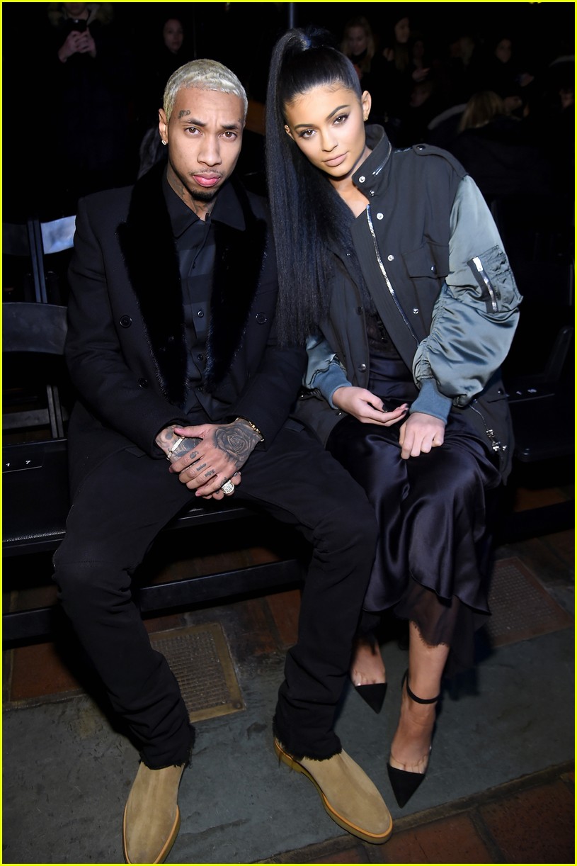 Kylie Jenner Sits Front Row With Tyga at Alexander Wang NYFW 2016 Show