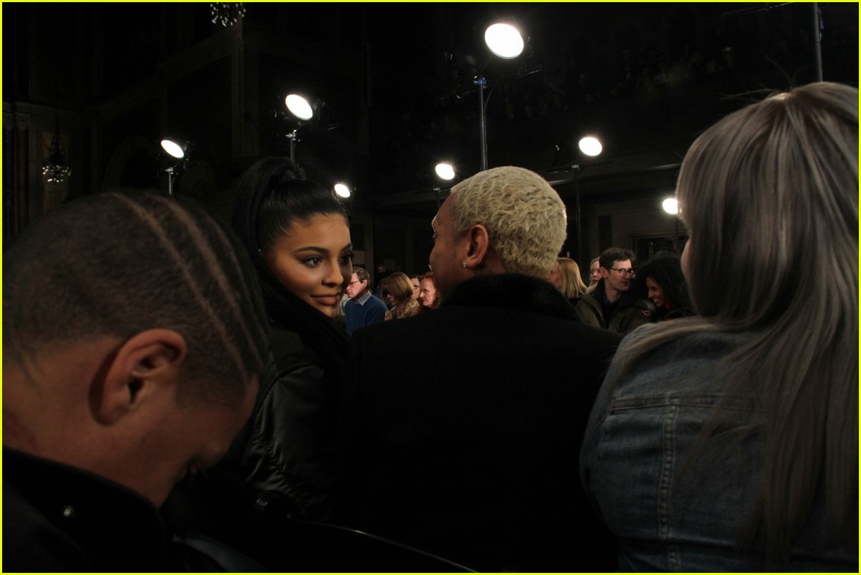 Kylie Jenner Sits Front Row With Tyga at Alexander Wang NYFW 2016 Show