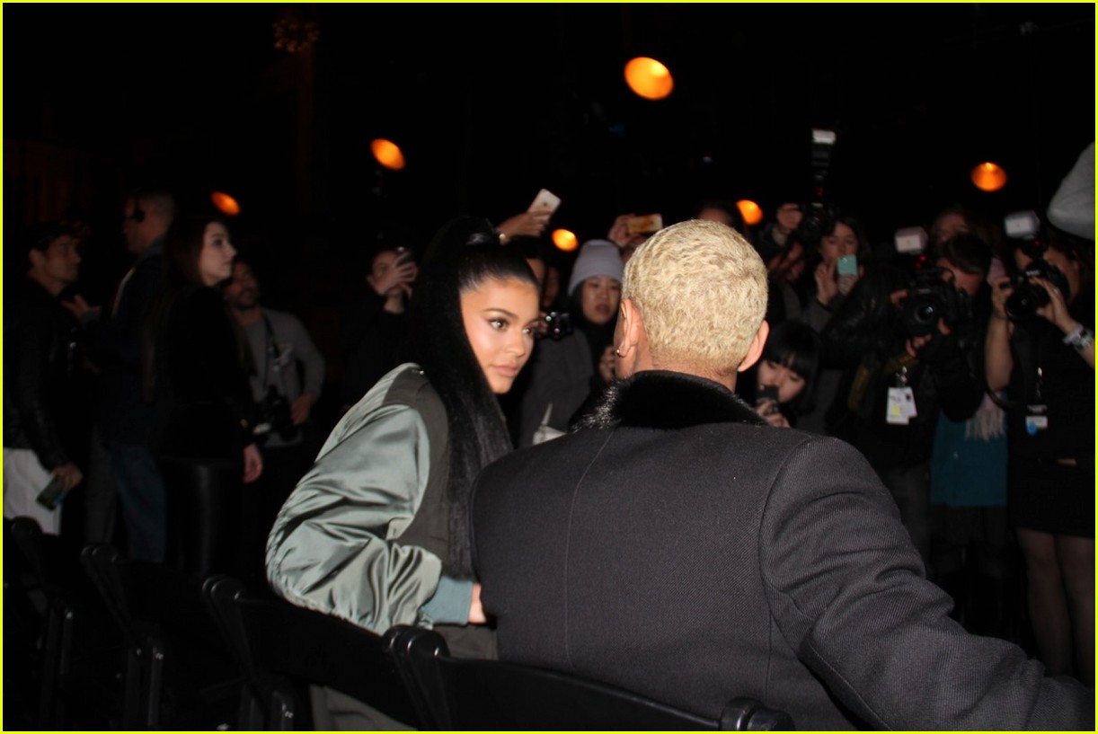 Kylie Jenner Sits Front Row With Tyga at Alexander Wang NYFW 2016 Show