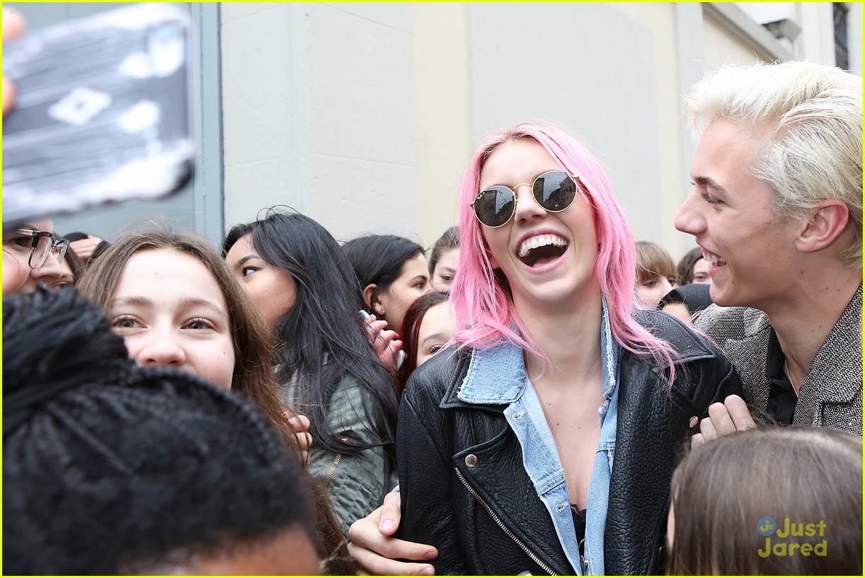 Lucky Blue Smith & Sister Pyper America Hit Milan Fashion Week Together