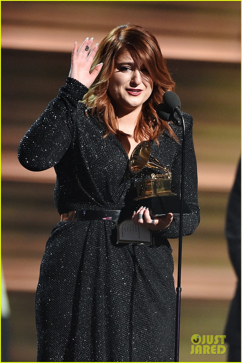 Meghan Trainor Wins Best New Artist at Grammys 2016