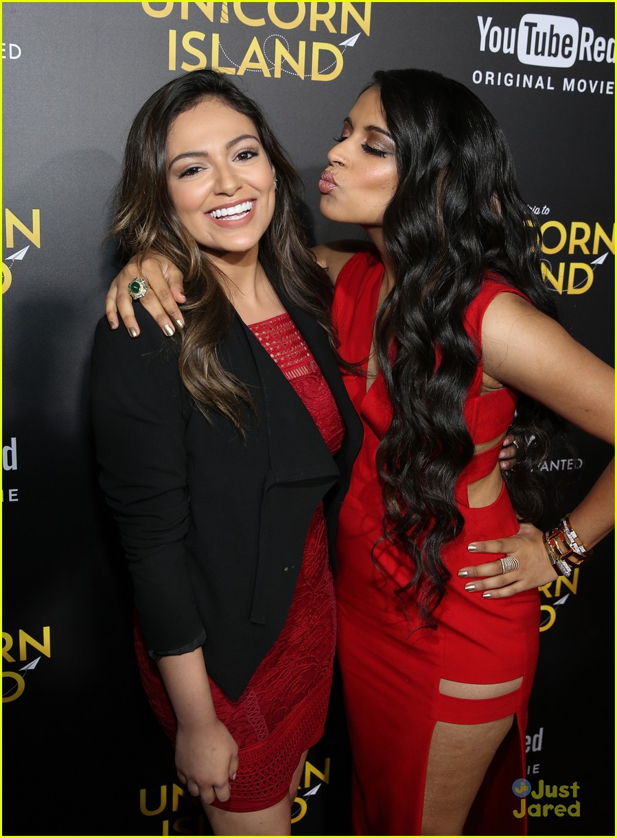 Tyler Oakley & Bethany Mota Step Out For Lilly Singh's 'A Trip To Unicorn Island' Premiere