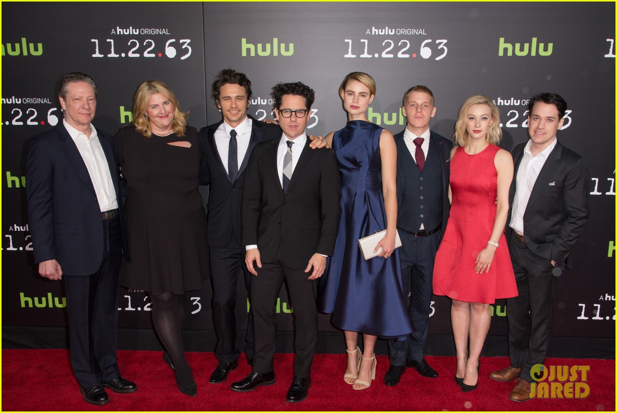 Sarah Gadon & Lucy Fry Doll Up For '11.22.63' Premiere in Los Angeles