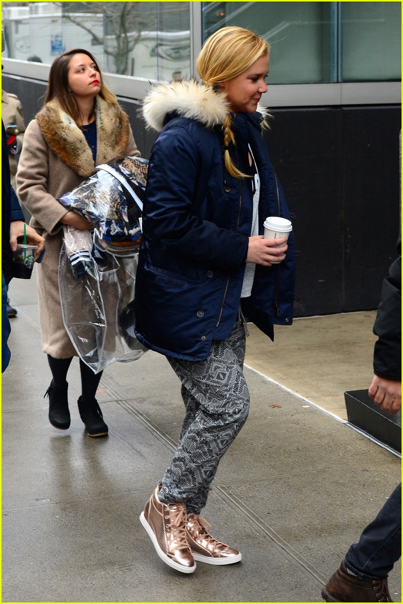 Selena Gomez Stops By The Set of 'Inside Amy Schumer'