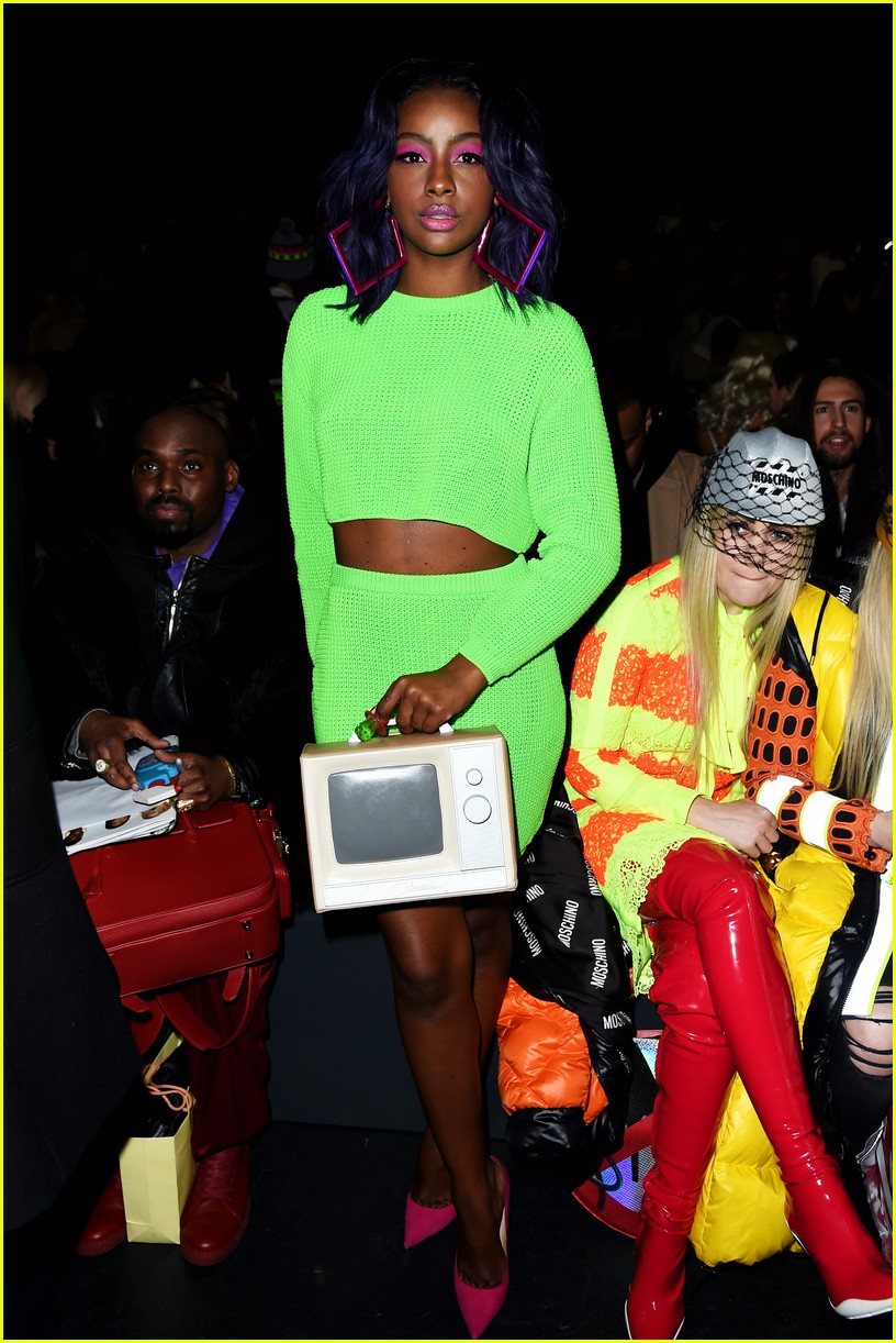 Charli XCX & Karlie Kloss Are Vibrant at Jeremy Scott NYFW 2016 Show