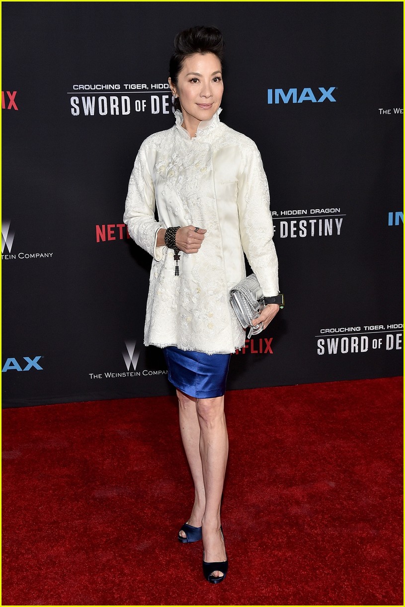 Harry Shum Jr. Looks Sharp For Premiere of 'Crouching Tiger, Hidden Dragon: Sword of Destiny'