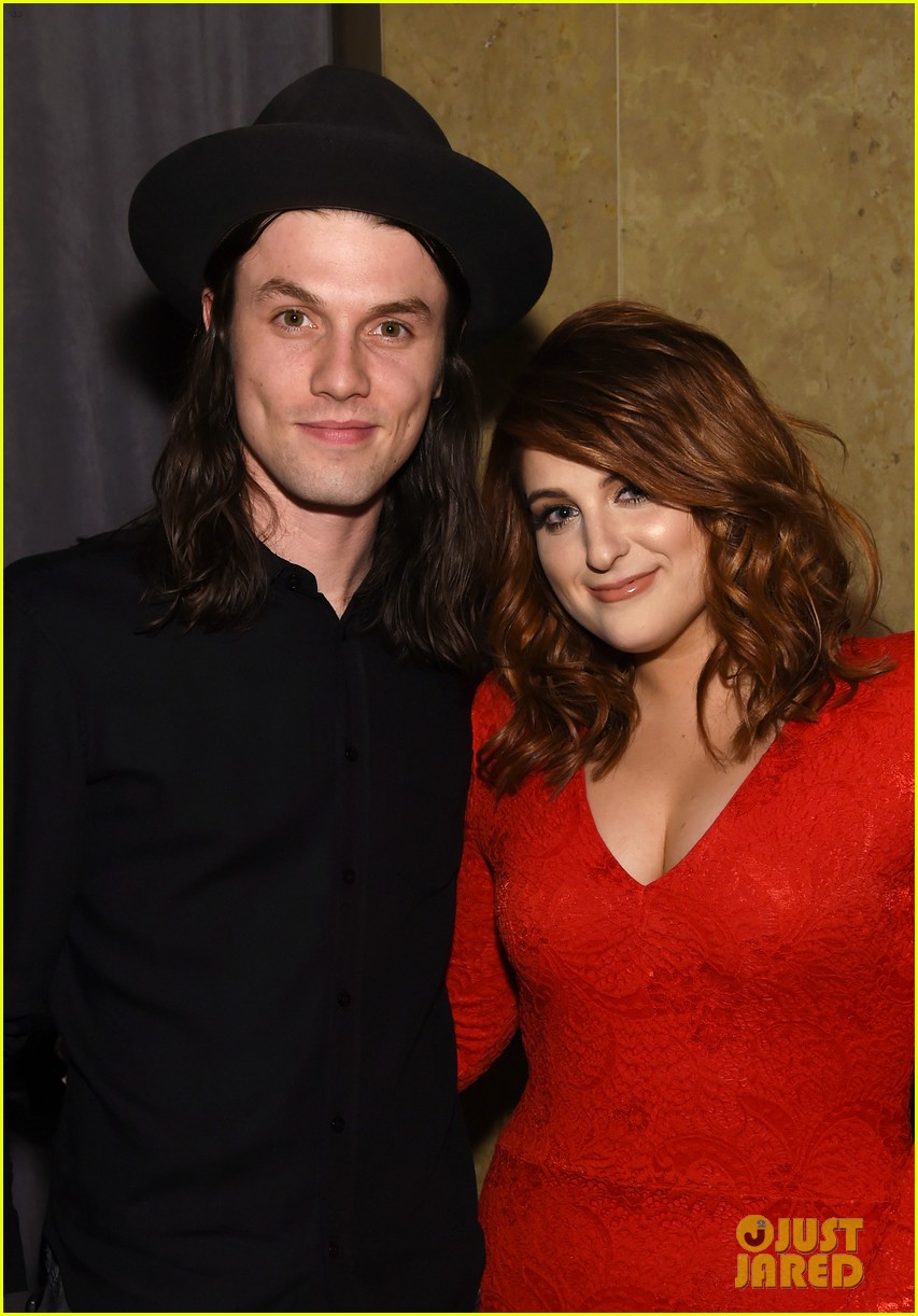 Meghan Trainor Wears Red Dress to Go With New Red Hair!