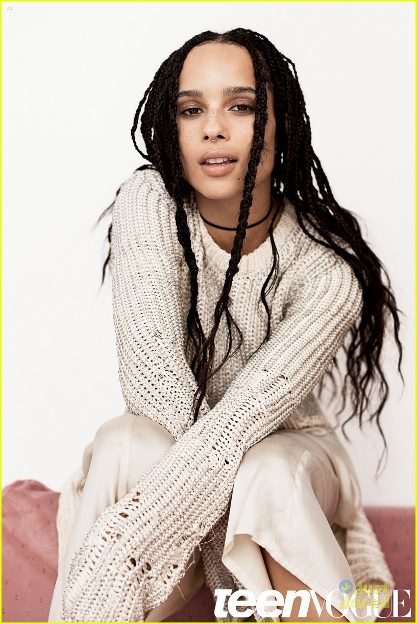 Zoe Kravitz To 'Teen Vogue': 'People Are Surprised How Nerdy I Am'