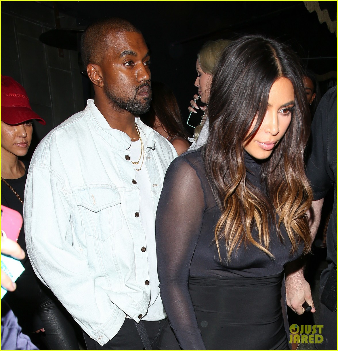 Justin Bieber Parties With the Kardashians After L.A. Show