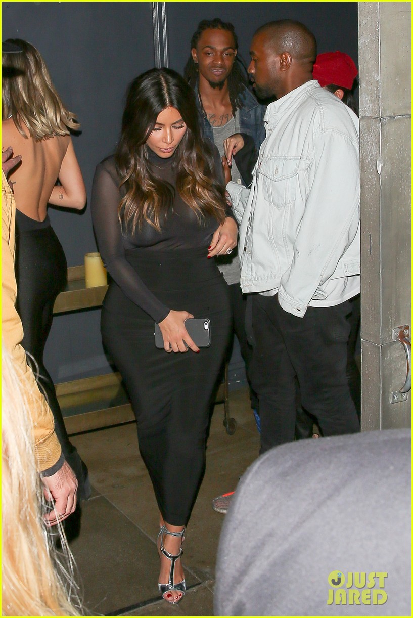 Justin Bieber Parties With the Kardashians After L.A. Show