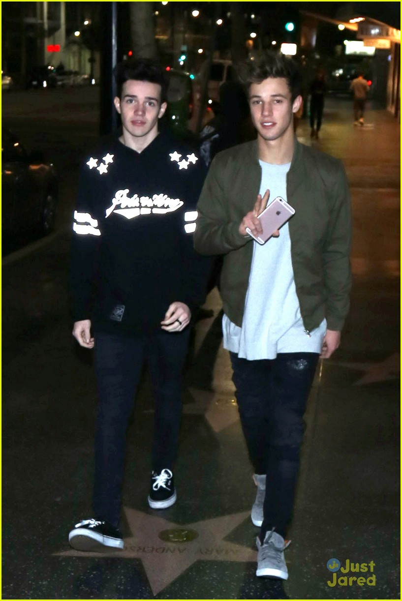 Cameron Dallas Says He Needs A Girlfriend After Dinner with Aaron Carpenter