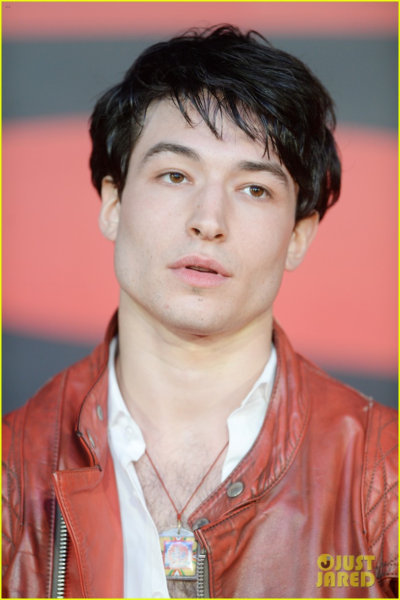 Ezra Miller Looks a Lot Buffer for 'Batman v Superman' Premiere!