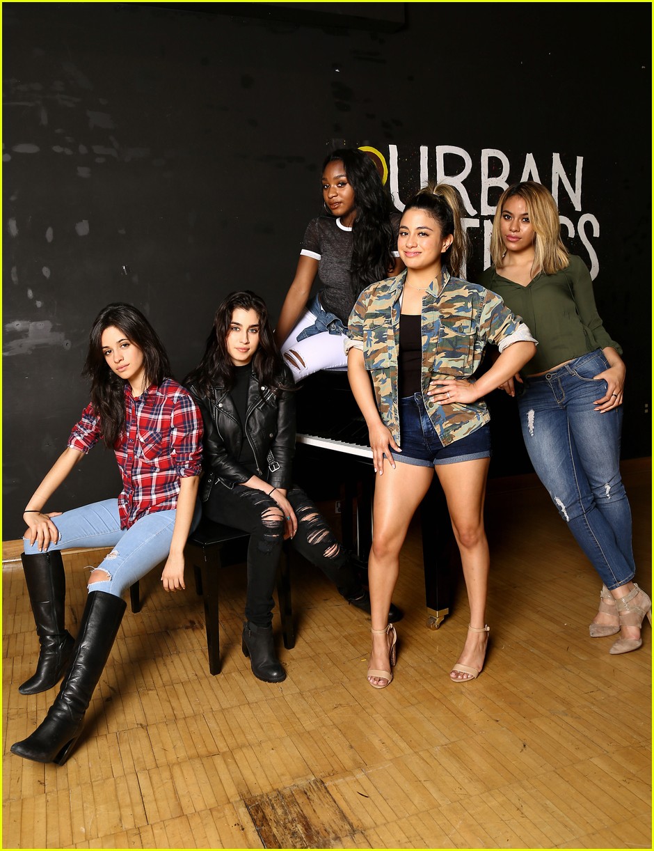 Fifth Harmony Visits High School Urban Fitness 911 Students in Compton