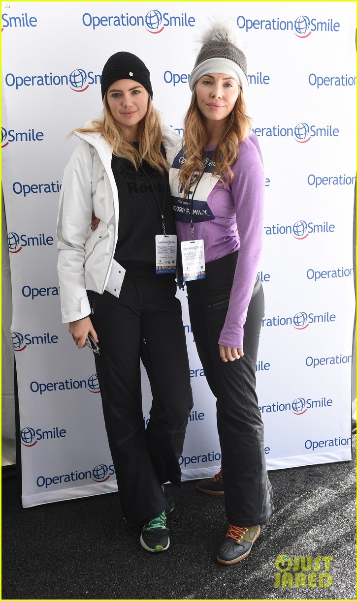 Julianne Hough Snowboards for Operation Smile!