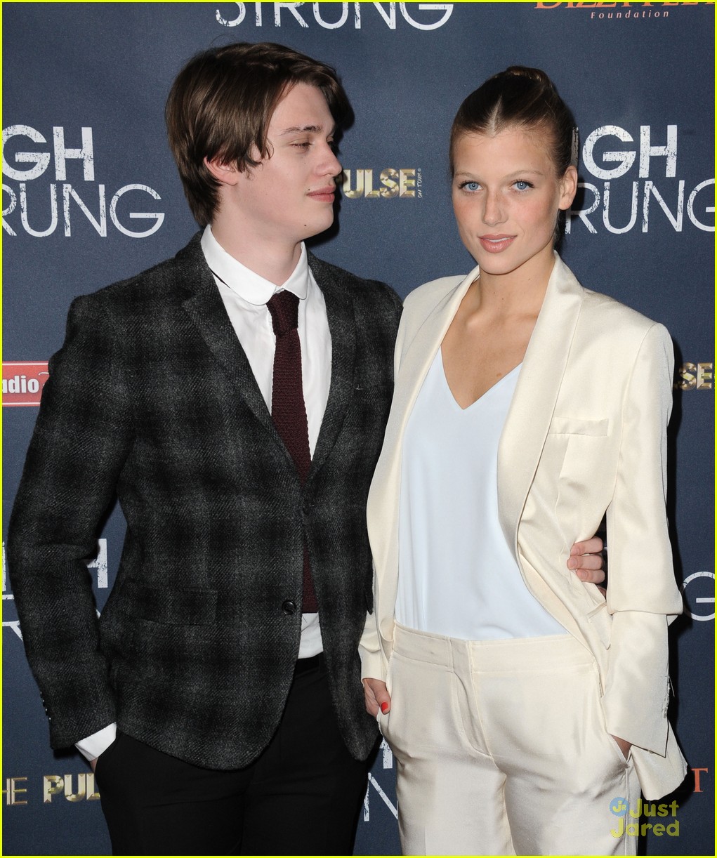 Keenan Kampa & Nicholas Galitzine Get Big Support At 'High Strung' Premiere