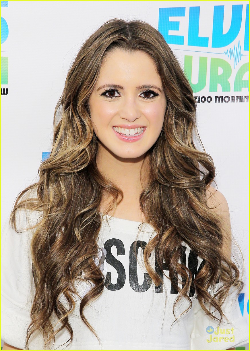 Laura Marano Brings The 'Boombox' In New York City