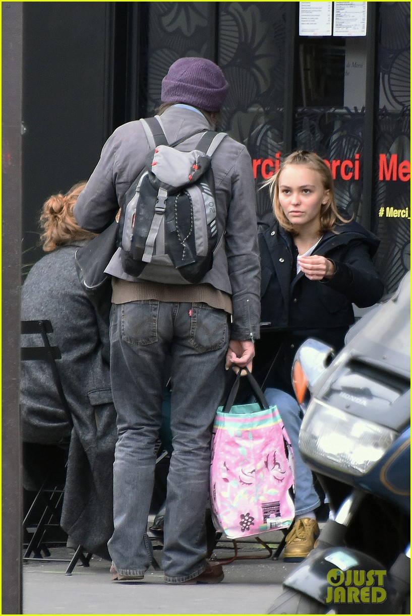 Lily-Rose Depp Lunches it Up in Paris!