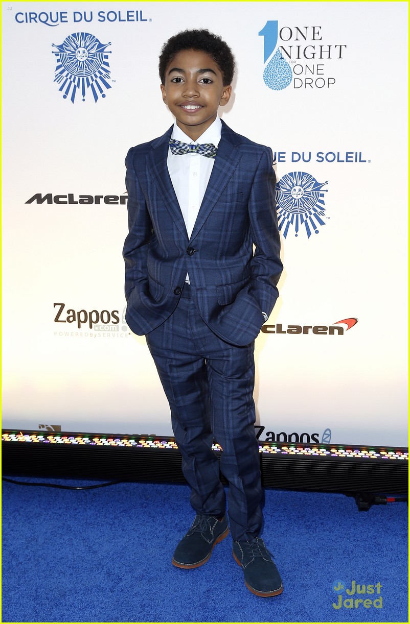 black-ish's Marsai Martin Supports Miles Brown at One Night One Drop Event