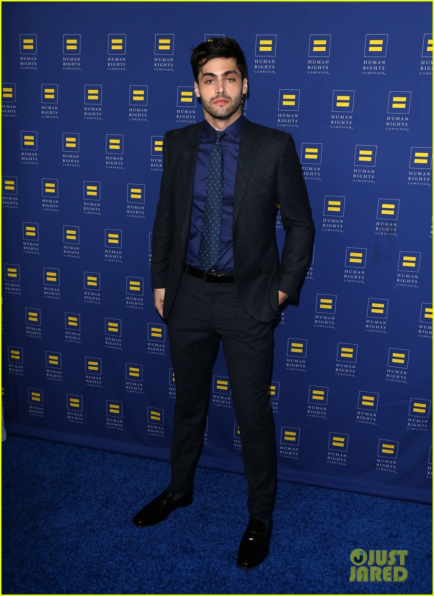 Serayah & Matthew Daddario Step Out For The Human Rights Campaign Dinner 2016