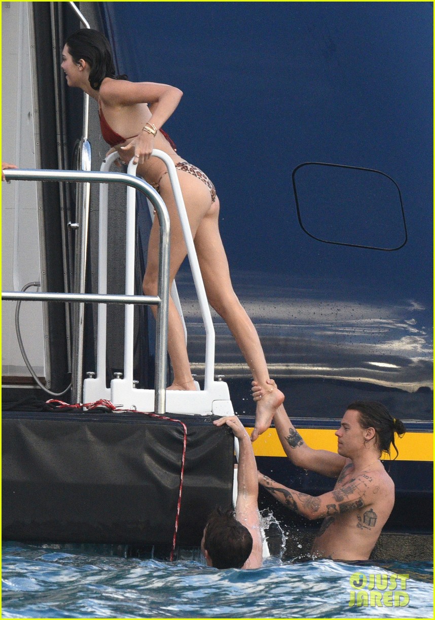 Harry Styles Falls Victim to iCloud Hack, Photos Leaked from Vacation with Kendall Jenner
