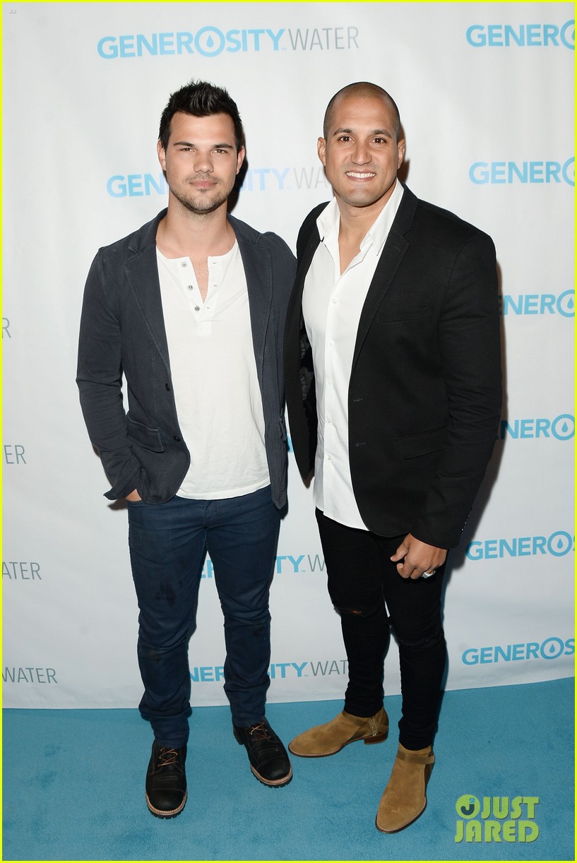 Taylor Lautner & Patrick Schwarzenegger Celebrate World Water Day With Generosity Water