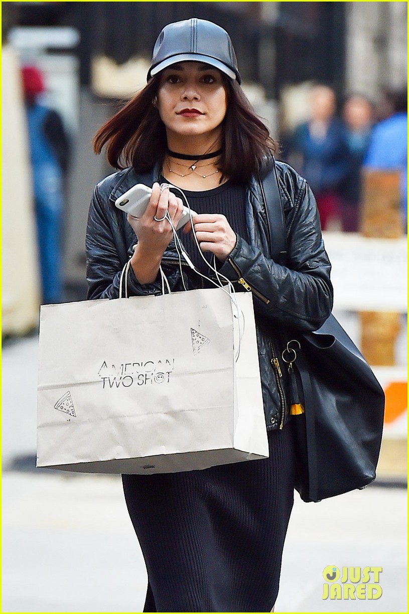 Vanessa Hudgens Celebrates National Puppy Day With Darla in Vancouver