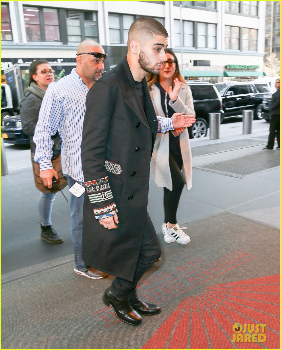 Zayn Malik's Head Tattoo Was Fake, You Guys