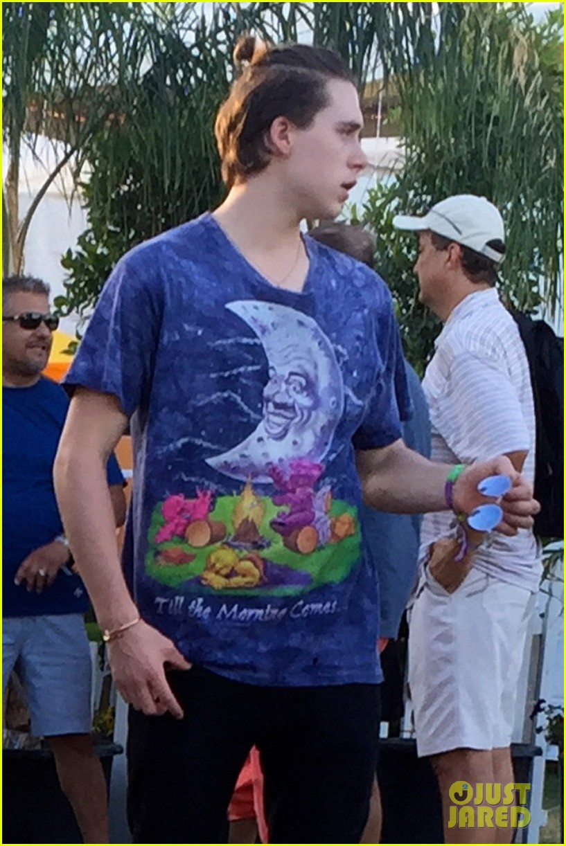 Brooklyn Beckham Sends His Mom a Birthday Message from Coachella!