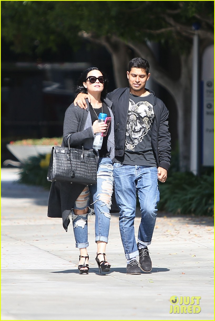 Demi Lovato Spends Time with Boyfriend Wilmer Valdderama After Announcing Miguel Collaboration