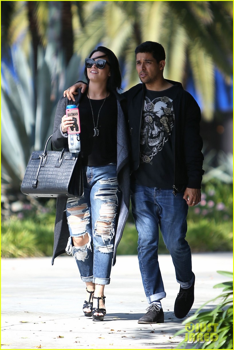 Demi Lovato Spends Time with Boyfriend Wilmer Valdderama After Announcing Miguel Collaboration