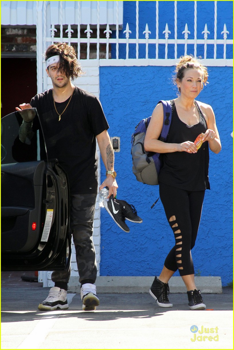 Mark Ballas & Sharna Burgess Get In One More Practice with Switch-Up Partners Ahead of DWTS Tonight