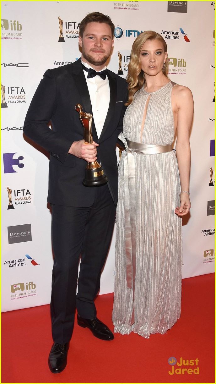 Evanna Lynch & Boyfriend Robbie Jarvis Step Out For IFTA Awards in Dublin