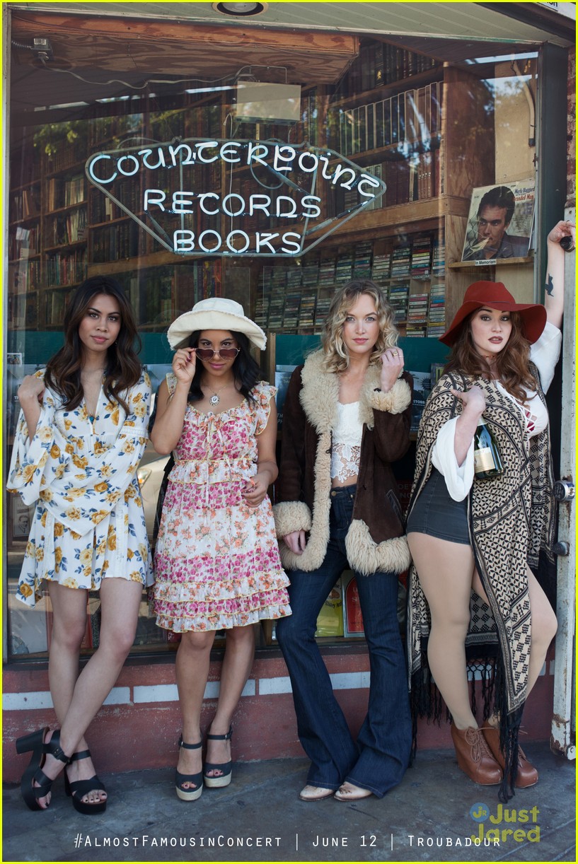 Corbin Bleu, Ashley Argota & Garrett Clayton Get Into Character For 'Almost Famous In Concert'