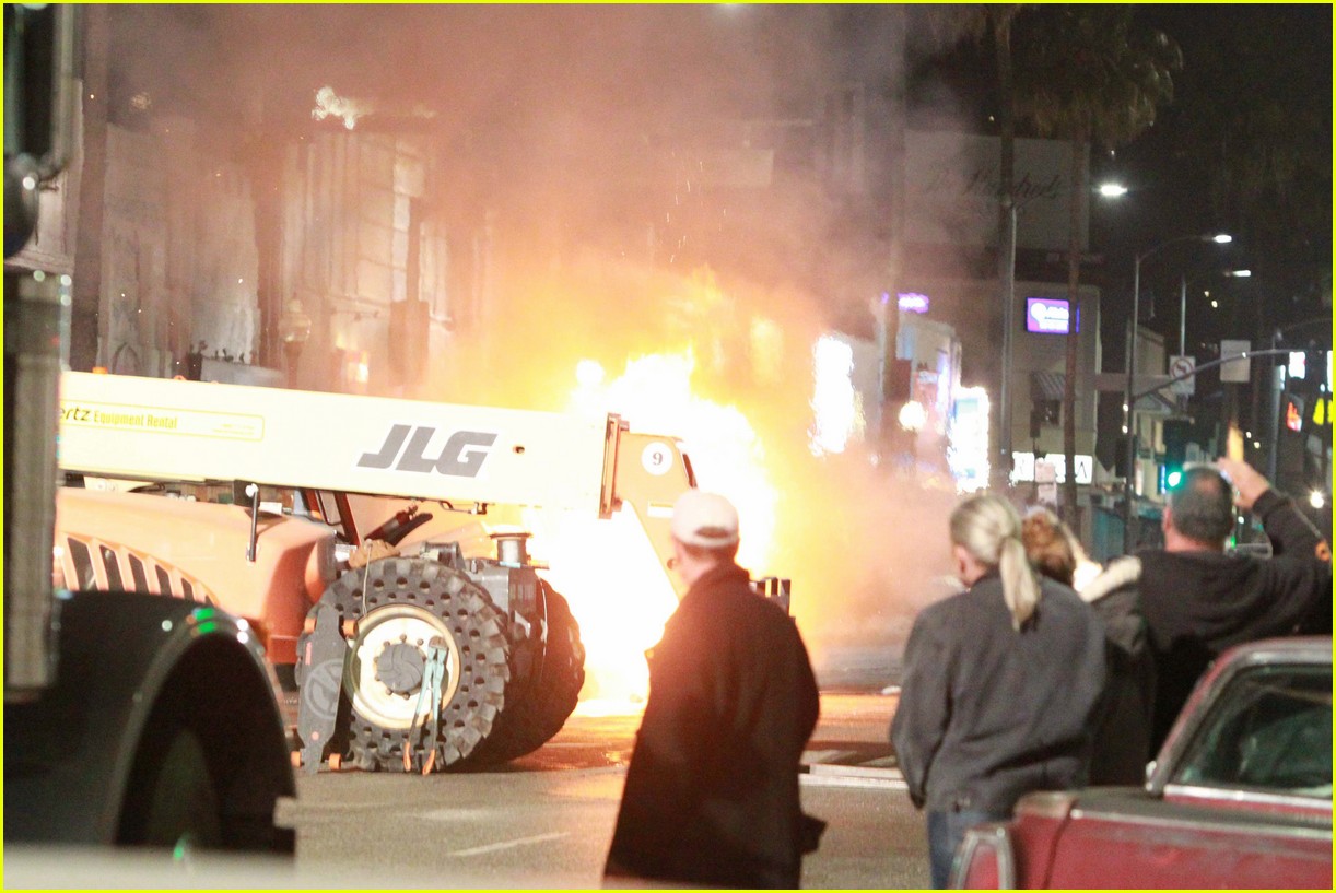 Josh Hutcherson Films Explosion for 'Future Man' With Seth Rogen