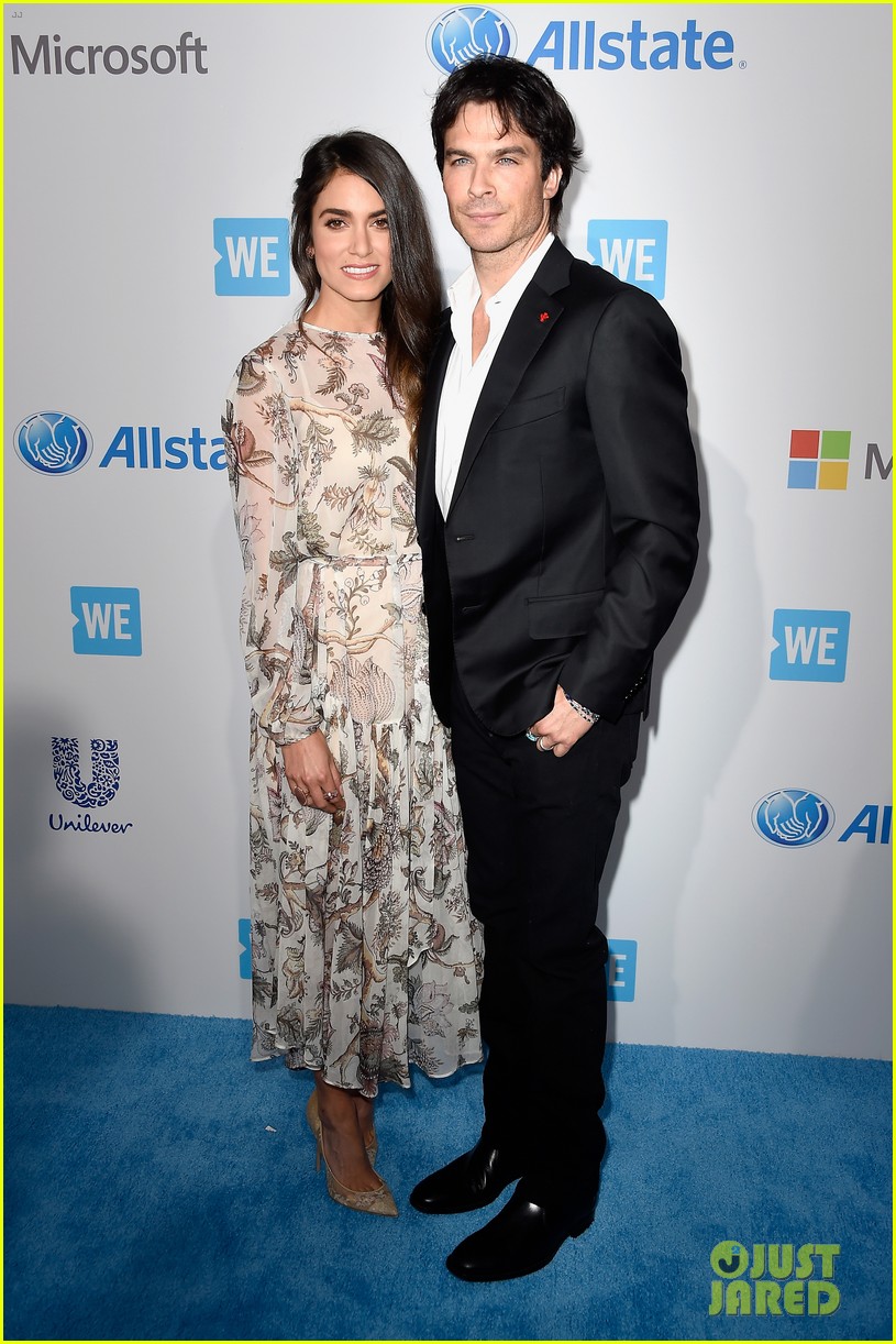 Ian Somerhalder Steps Out for WE Day 2016 With Wife Nikki Reed
