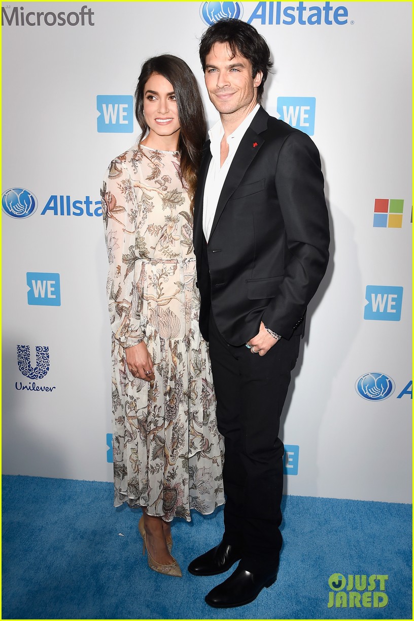 Ian Somerhalder Steps Out for WE Day 2016 With Wife Nikki Reed