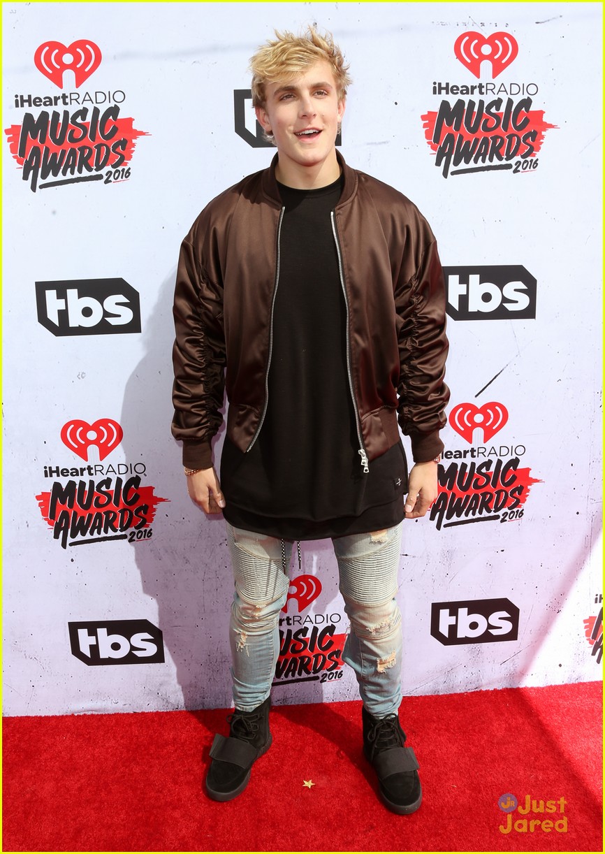 Jordyn Jones Joins Jake Paul & Jake Miller at iHeartRadio Music Awards 2016