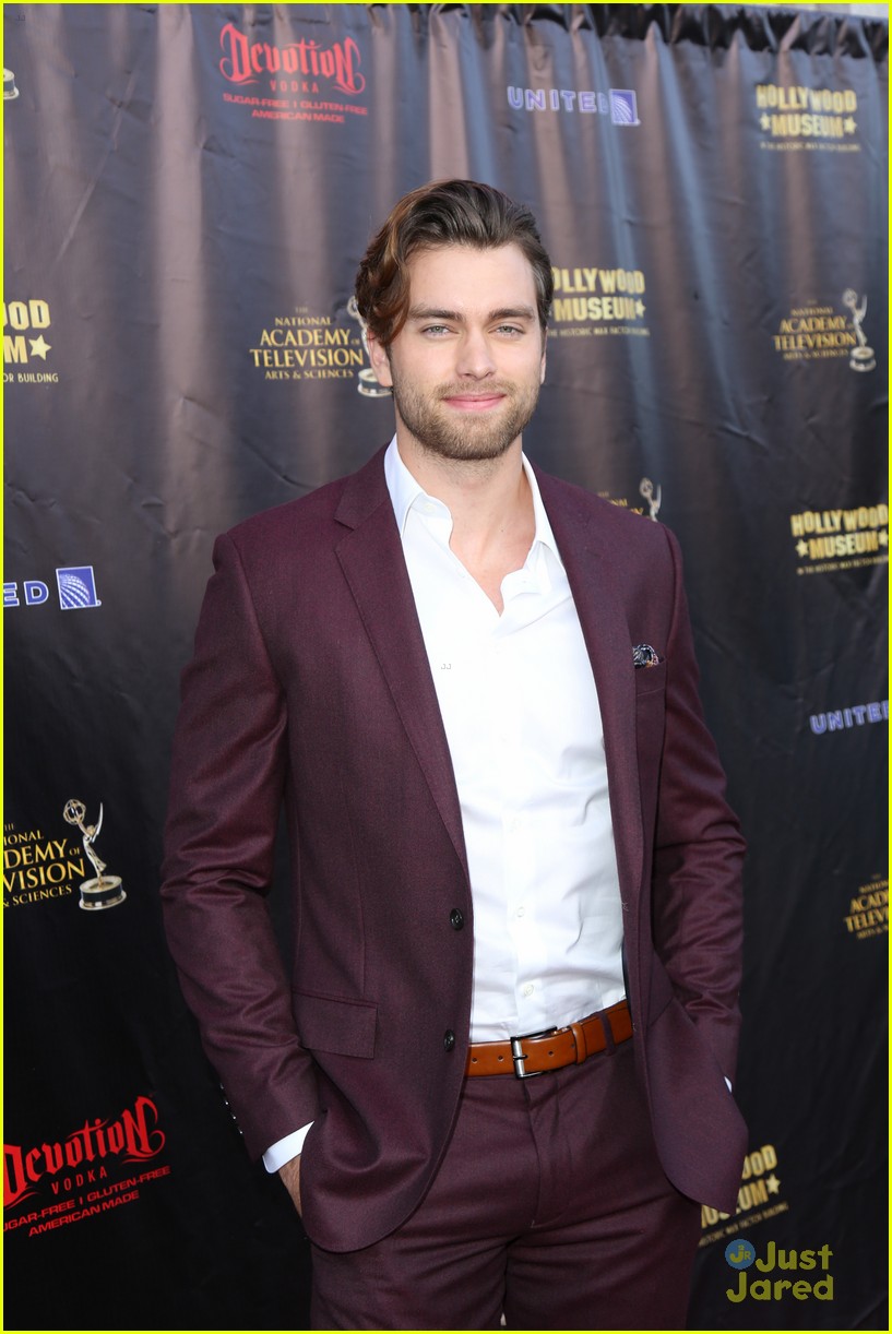 Max Ehrich & Veronica Dunne Couple Up For Daytime Emmy Awards Nominees Reception 2016