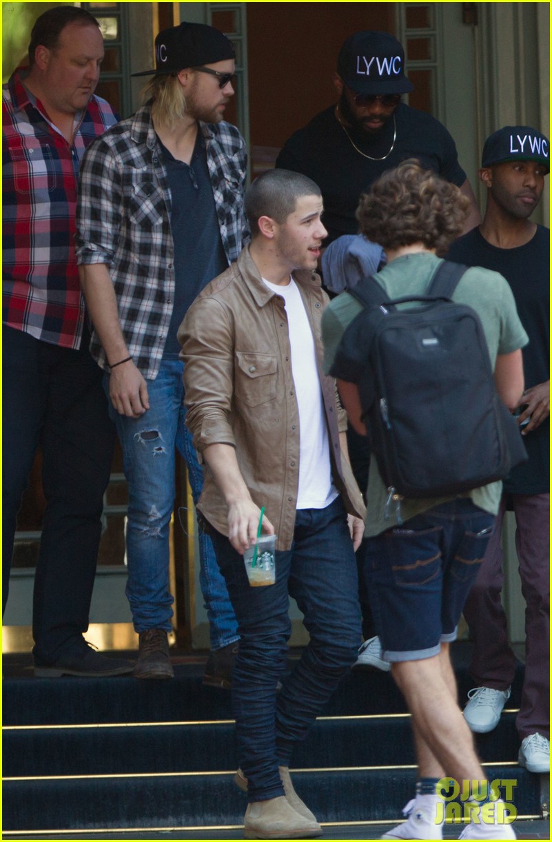 Nick Jonas & Chord Overstreet Spend Sunday in New Orleans