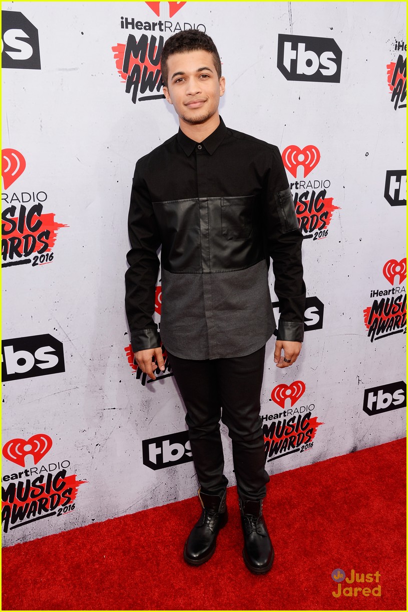 Olivia Holt & Jordan Fisher Attend iHeartRadio Music Awards 2016 Together