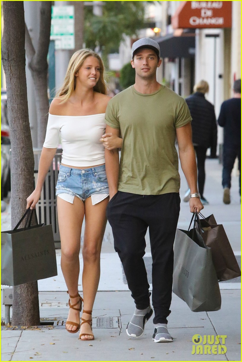 Patrick Schwarzenegger & Girlfriend Abby Champion Spend the Day in Beverly Hills