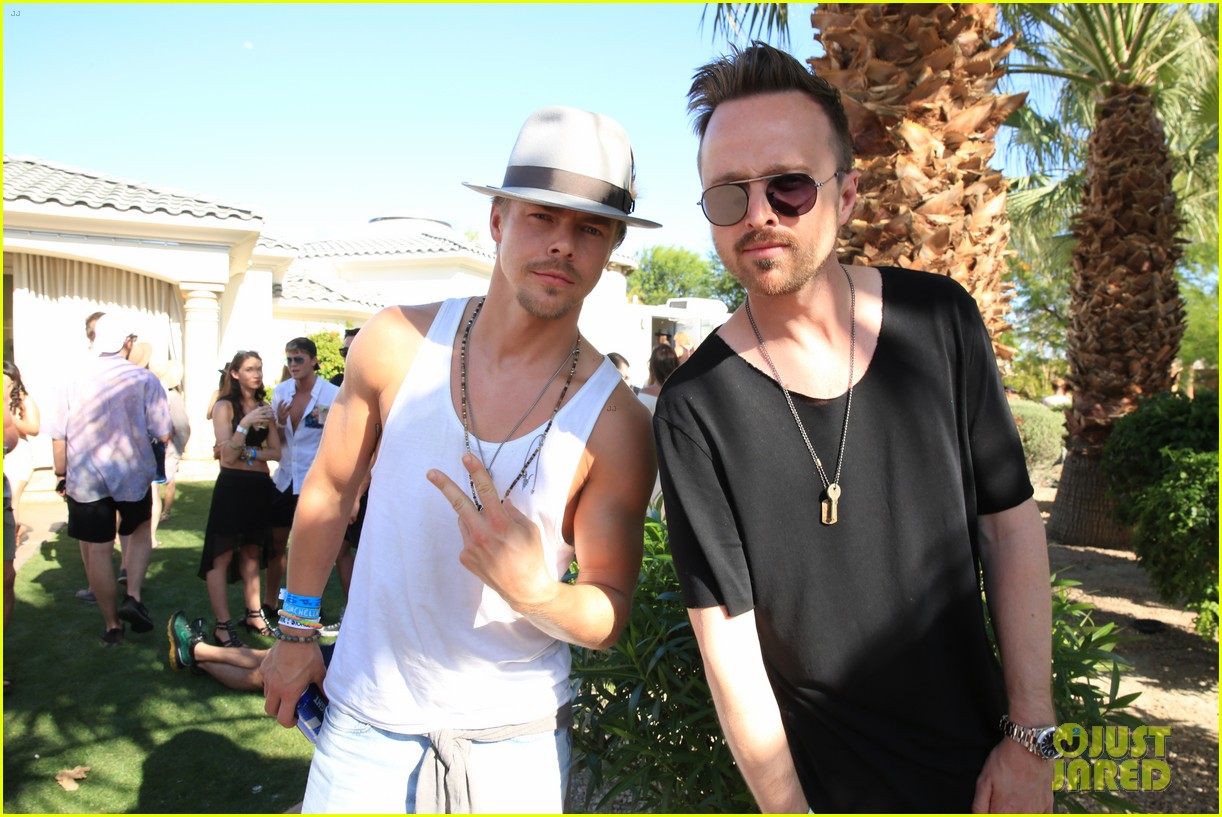 Tyler Blackburn & Ashley Benson Hang at the Bootsy Bellows Coachella 2016 Party