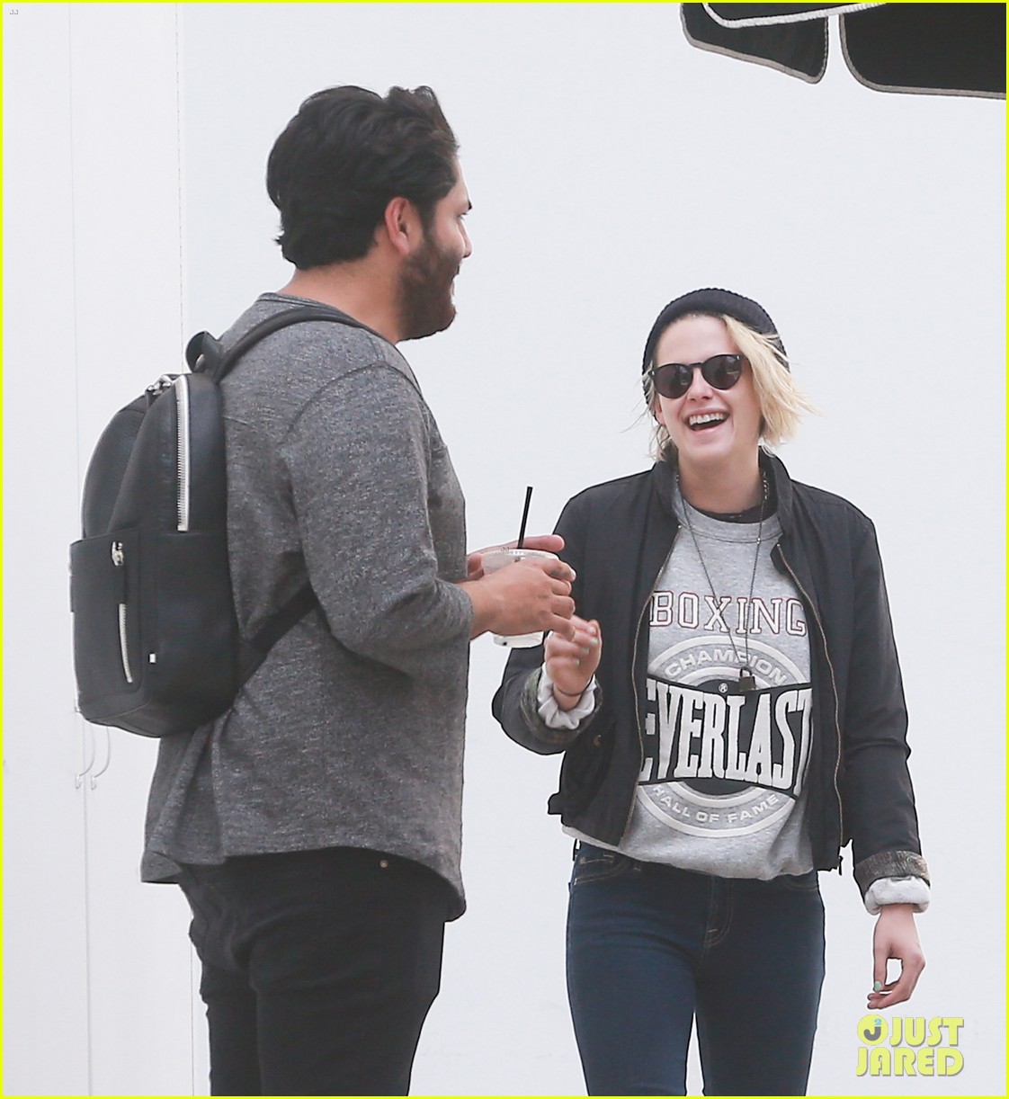 Kristen Stewart Kicks Off Her Weekend with BFF CJ Romero