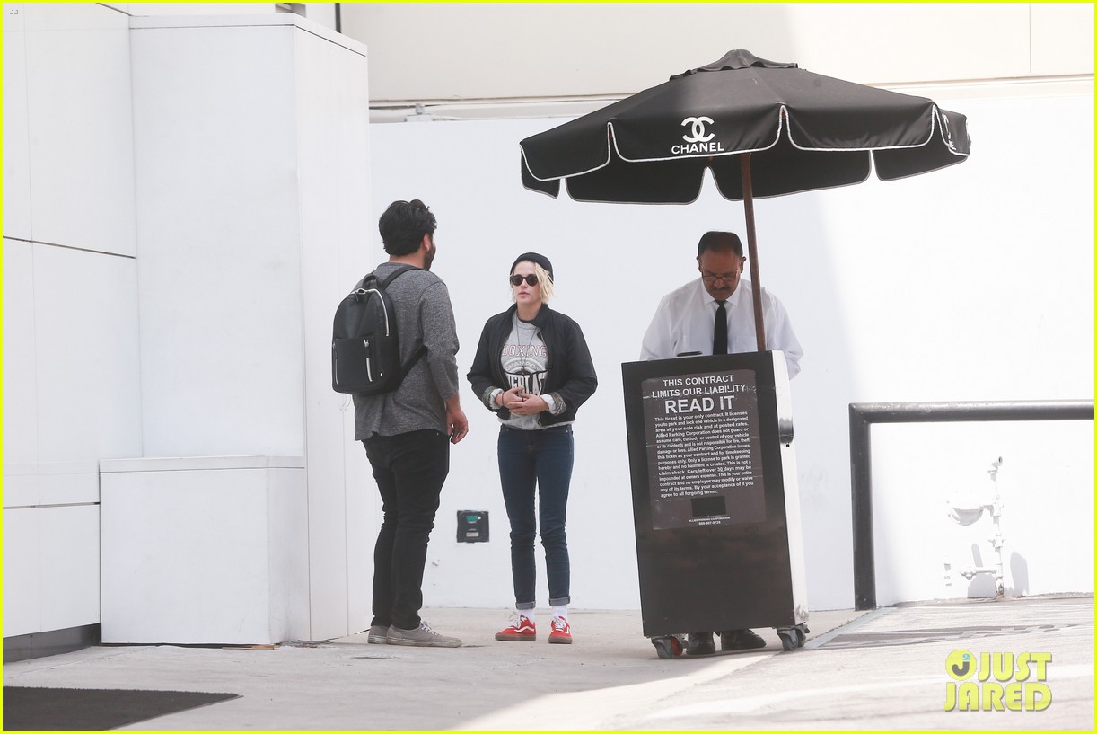 Kristen Stewart Kicks Off Her Weekend with BFF CJ Romero