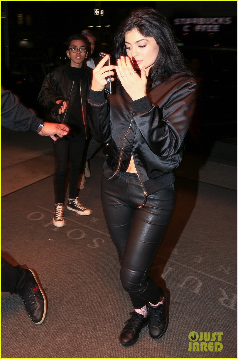 Kendall & Kylie Jenner Grab Dinner Together Before Met Gala 2016