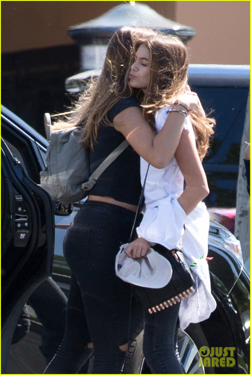 Kaia Gerber Goes to the Movie Theater With Friends