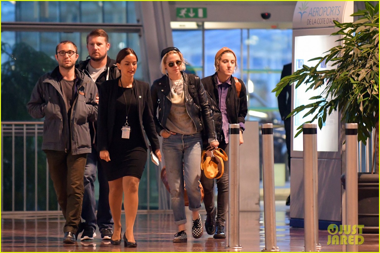 Kristen Stewart Leaves Cannes With Alicia Cargile