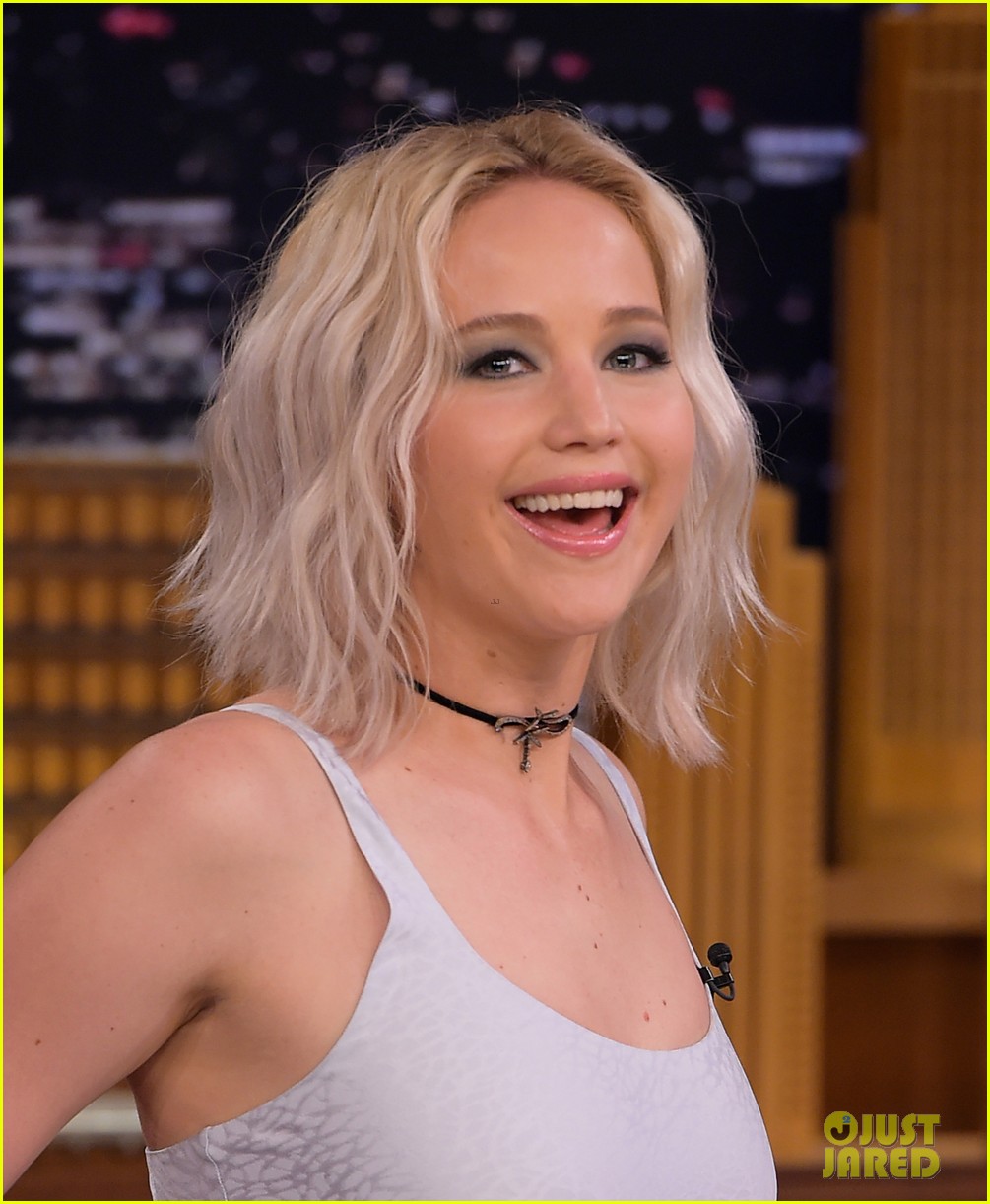 Jennifer Lawrence Joins Jimmy Fallon for 'Tonight Show'