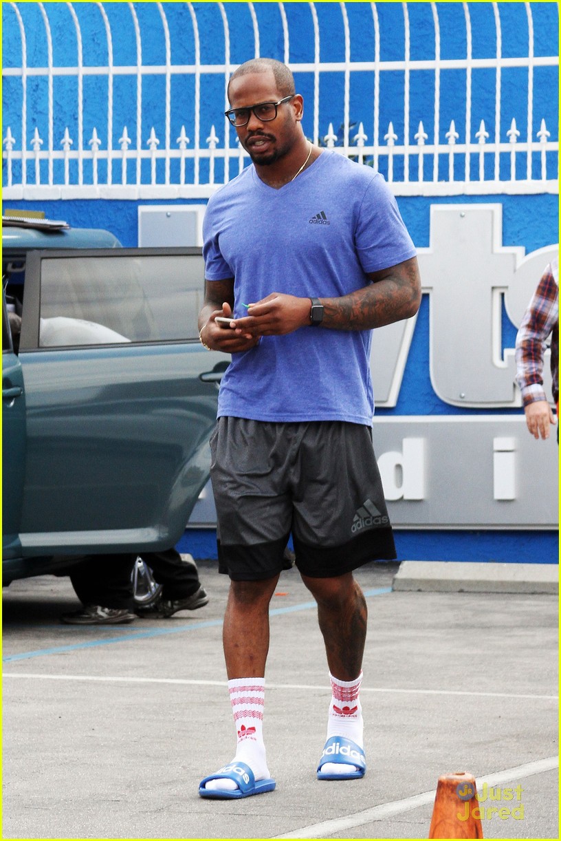 Sharna Burgess & Antonio Brown Throw Out First Pitch at Dodgers Game