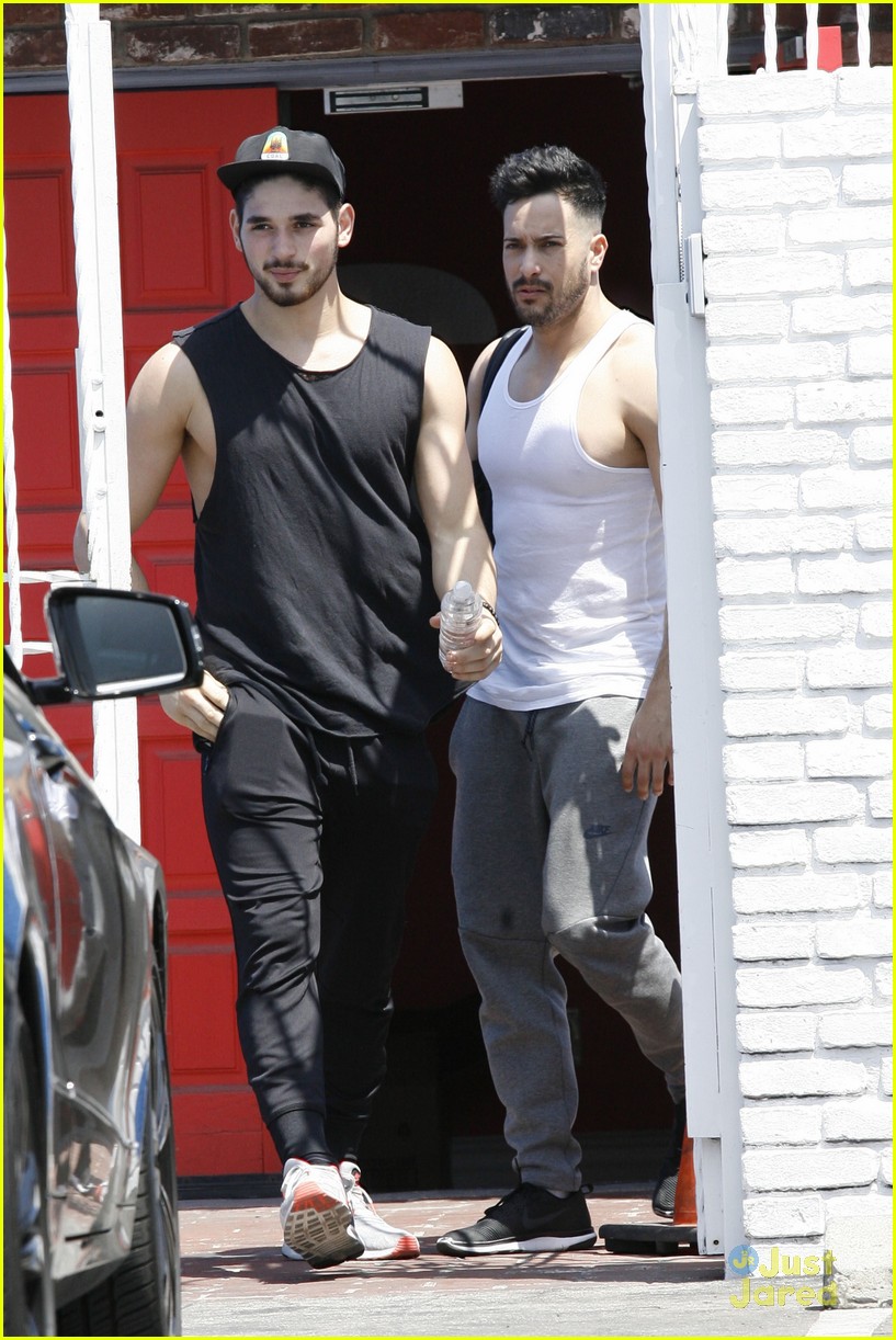 Sharna Burgess & Antonio Brown Throw Out First Pitch at Dodgers Game